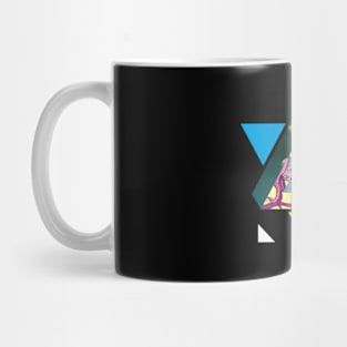 Triangle Abstract Illustration Mug